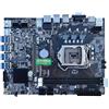 Eurowagens B75 Mining Scheda Madre LGA1155 8xPCIE A USB3.0 Supporta 8 Gpu Scheda Grafica