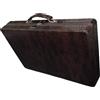Senza marchio Backgammon Board in ecopelle di coccodrillo - set vintage fatto a mano,...