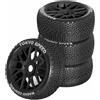 Eurowagens 4Pezzi 110Mm 18 Ruote Pneumatici Per Auto RC 17Mm Esagono Per ARRMA Talion