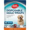 Simple Solution Pannolini monouso Simple Solution per cani maschi - Tg. L: 46 - 69 cm, 12 pz