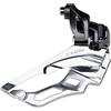 Shimano Claris FD-R2030 - Deragliatore anteriore Claris a 8 velocità, triplo 28,6/31,8/34,9 mm, argento