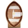 Wilton Stampo da Forno a Forma di Pallone Da Rugby 3D, Stampo per Dolci in Alluminio Palla Realistica Per la Cottura di Torte per Bambini, Di Compleanno e per Feste - 30 x 20 x 7,5 cm
