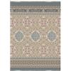 Bassetti Jacquard 9314559 - Plaid Piazza San Marco, 100% cotone, dimensioni: 140 x 190 cm, colore: Beige