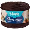 Utopia Crafts Home Decor Fettuccia per Uncinetto, 300g Filo T-Shirt Spesso Morbido Elastico per Cestini Borse Tappeti, Filo Tessuto per Principianti, Decorazione Casa, Macramè (Borgogna Profondo)