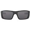 Oakley - Occhiali da sole FUEL CELLP Fuel Cell Scudo, Uomo, matte black/grey polarized/Grey Polarized