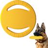 JACKANNA Frisbee per cani, anello interattivo per cani, giocattolo d'acqua per cani, frisbee ad acqua, giocattolo indistruttibile, giocattolo da masticare e mordere per animali domestici (manico interattivo)