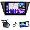 ETLFUCyber 4G+64G Android Autoradio per IVECO Daily 2014-2021 con Senza Fili Carplay e Android Auto, Radio Touchscreen da 9 Pollici con WiFi/GPS/Bluetooth 5.0/EQ/Radio FM RDS