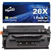 Superprint 26 X Toner (Mit-chip) per HP 26X CF226X Toner ad alta capacità Laserjet Pro M402n M402dn M402dw MFP M426fdw MFP M426fdn (grande, 9000 pagine)