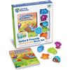 Learning Resources Set con libro Spike e Amici Conta e Colora, Attività per bambini in età prescolare, Set di giochi educativi, Giocattoli didattici a colori, 6 pezzi, Dai 18 mesi in avanti