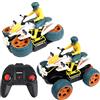 TURBO CHALLENGE - Quad - Anfibio - 098440 - Veicolo Radiocomandato - Bianco - 1/14 - Pronto all'Uso - Batteria Ricaricabile e Batterie Incluse - Plastica - A Partire dai 6 anni