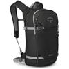 OSPREY GLADE 20+HYDRAULICS 2,5 LTBLACK Zaino più sacca idrica