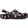 CROCS CLASSIC FLOWER CLOG K BLK Ciabatte
