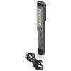 Lena Lighting Penlight - Lampada da parete a LED con cavo µUSB e batterie 3 x Ni-MH 600 mAh, RA > 80, 4000 K, IP40, III piccola ocra, clip e magnete integrati, rivestimento morbido in plastica