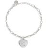 Mabina Gioielli - Bracciale Donna - Bracciale in argento con ciondolo a cuore e lettera C in zirconi - 533509C