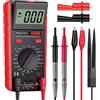 Proster LCR Meter Digitale, Tester Capacità, Induttanza e Resistenza con Display LCD, Clip a Coccodrillo, Borsa da Trasporto, Alimentato da Batteria Accessori per Professionisti e Studenti Rosso