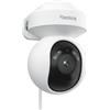 Reolink PoE 4K Telecamera Esterno, Panoramica 355° e Inclinazione 50°, Zoom Digitale, Inseguimento Automatico, Rilevamento Smart, Visione Notturna IR/a Colori, Audio Bidirezionale, E1 Outdoor SE PoE