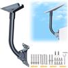 TINMAGI Starlink Gen 3, Kit di Montaggio Regolabile, Compatibile con Adattatore Parabola Piatto Standard Gen 3/V3 Starlink, Supporto a Parete Tetto per Kit Internet Satellite