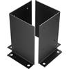 Xingwenhao di supporti per basi di pilastri regolabili, Base di supporto per pilastri da terrazzo, Kit di supporti per pergola, adatti per pilastri 101x101/110x110/201x201/210x210mm, recinzioni, cassetta postale