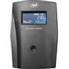 PNI UPS PNI SafePC E650VA, potenza 390 W, 1,8 A, uscita 2 x 230 V, schermo LCD