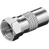 PremiumCord Adattatore connettore F/Spina IEC