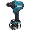 Makita DAS180RT - Soffiatore senza spazzole LXT agli ioni di litio, 18 V, con 1 batteria da 5,0 Ah e caricabatterie