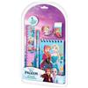 SRV Hub 5 pezzi Set di cancelleria con tema Frozen per ragazze | Set di quaderno e penna per ragazze | Regalo per feste a tema Frozen per bambini che vanno a scuola dai 3 anni in su