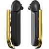 Hzxkqmil Strisce Decorative di Ricambio per Nintendo Switch 2 Joycon, Striscia Decorativa Personalizzata Sinistra e Destra Copertura Decorativa Laterale Accessori per Switch 2, Oro
