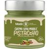 MADÒ Crema Pistacchio Spalmabile MADE IN ITALY - Creme Spalmabili per Panini, Dolci, Colazioni, Prodotti da Pasticceria (200g)