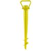 l&j Punta puntale trivella per ombrellone da spiaggia mare Picchetto Ombrello Base Fissaggio Colori Rosso Blu Giallo Verde Abs Resistente Pratico e Leggero