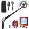 VAYOTOY Metal Detector per Bambini, Metaldetector con Display LCD, Metal Detector Leggero ad Alta Precisione con Bobina di Ricerca Impermeabile Pala Rastrello e Setaccio e Borsa per l'oro