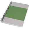 SIGEL Quaderno a spirale Quicknote A5 copertina morbida | SN800, fogli bianchi, 160 pagine, carta riciclata 80 g/m², FSC, verde/grigio