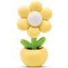 Dudùu Puppy Flower Bloom - Lampada LED Tascabile a Forma di Fiore, Luce Notturna e da Lettura, Senza Fili, Regalo e Bomboniera, Decorazione Cameretta, Scrivania e Feste a Tema (Giallo)
