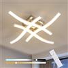 Tealight Moderna Plafoniera LED 28W Bianco Dimmerabile 3000K-6500K