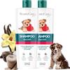 BeautyCase Shampoo per Animali Ideale per Cuccioli Beauty Case Pet 2 pz Shampoo