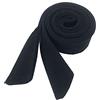 Fendawn Strive Cintura per cappotto doppio lato Cintura decorativa larga per vestiti Cintura a fiocco Nero