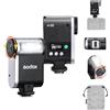 Godox iA32 Flash per fotocamera, GN15, 8 livelli di potenza, 490 Lampeggi a piena potenza, Speedlite Mini Flash iA32 compatibile con Canon Fuji Panasonic Olympus Sony