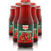 Succo Di Cranberry Naty's Cassa Da 6 Bottiglie x 1Litro - Succhi di Frutta