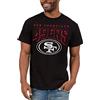 Junk Food Clothing x NFL - San Francisco 49ers - Bold Logo - Unisex Adult Short Sleeve Fan T-Shirt for Men And Women - Taglia Medium