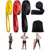 Victoper Fasce di resistenza - 3 pezzi/set fasce elastiche per muscolo Door Anchor Resistance Bands Resistance Bands for Pilates Training Physical Therapy Stretching Yoga