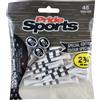 PrideSports Skull And Crossbones Tee da Golf, Bianco, 12-15 Neck / 26 Sleeve (Pacco da 45) Unisex-Adulto