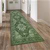 Homcomodar Tappeto Corridoio Lavabile 80x200cm Vintage Marrone Tappeto Passatoia Antiscivolo Tappeti A Pelo Corto per Corridoio Salotto Camera da Letto Lavanderia