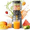 Kujizpu Estrattore Frutta e Verdura, 130MM 250W Centrifuga Frutta e Verdura, 1L Estrattore di Succo a Freddo Juicer Machine Ideale per Famiglia e Colazione, Facile da Pulire, Senza BPA, Nero