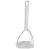 FACKELMANN 24283 Schiacciapatate Blanca, Utensile da cucina in plastica, Schiacciapatate per pentole e padelle rivestite (Colore: Bianco), Quantità: 1 pezzo