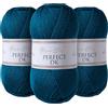 Utopia Crafts DK Double Knitting Yarn 3x 100g (Blue Whale)