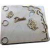 Petra's Bastel News Petra S News a di Libro meb3025sc Set bricolage con, Memory 'Fai da Stile Liberty II', Legno/Carta, Dimensioni Circa 25 x 20,5 cm