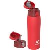 AORIN Borraccia Termica, Borraccia in Acciaio Inox 18/8, 750ml Borraccia Bambini, Bottiglia Termica Senza BPA e Perdite, Thermos per Sport, Outdoor e Pendolarismo con 2 Coperchi