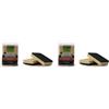 martini SPA - Home Utility- Spugne in cellulosa e fibra abrasiva, fibra verde e cellulosa naturale, 2 unità (Confezione da 2)