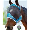 Harrison Howard CareMaster Pro Luminous Maschera anti-mosche per cavallo UV protezione Cielo blu (M; Cob)