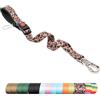 TSPRO Guinzaglio Corto da Addestramento per Cani Taglia Grande, 66 cm Regolabile con Maniglia Imbottita e Fibbia Metallica Robusta (Stampa Leopardata)