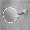 Viverso Zoom me specchio cosmetico con ingrandimento 5x, illuminazione con temperatura colore regolabile, batteria ricaricabile con ingresso USB C, VM6401CR, Zoom me [Specchi Cosmetici > Specchi Cosmetici]